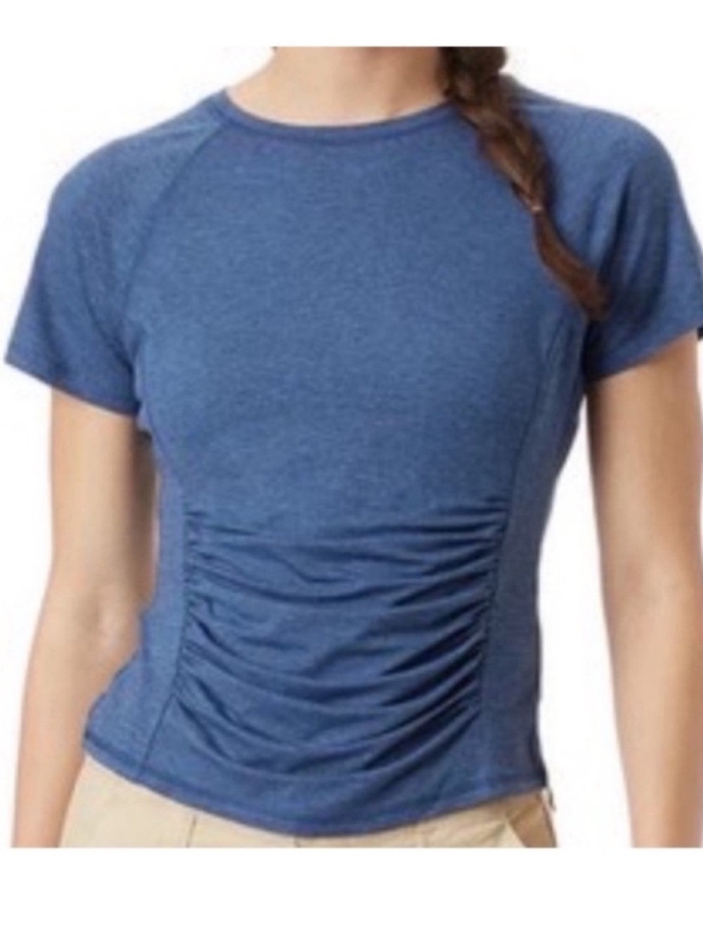 New Bass Outdoor Ruched Fashion Shirt